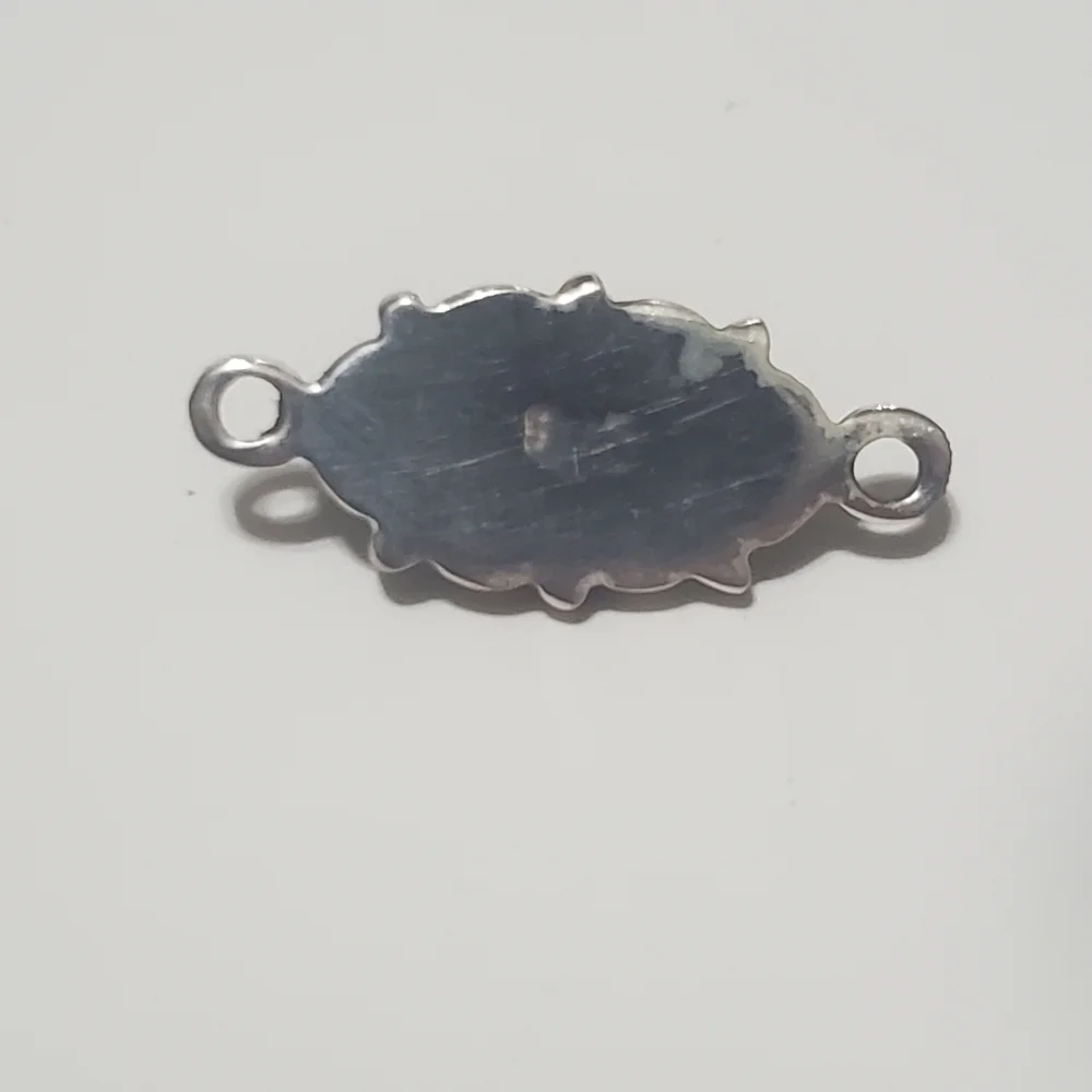 2/$15 Sterling Silver Link with Amethyst (Natural)